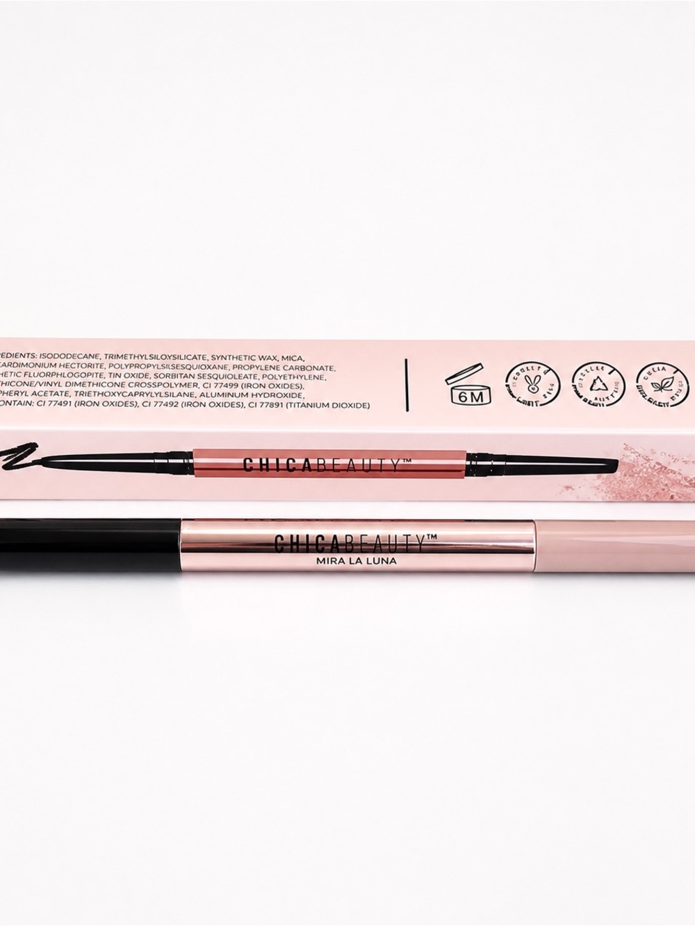 ChicaBeauty Duo Lipstick Pencil - Matte Mauve Shade